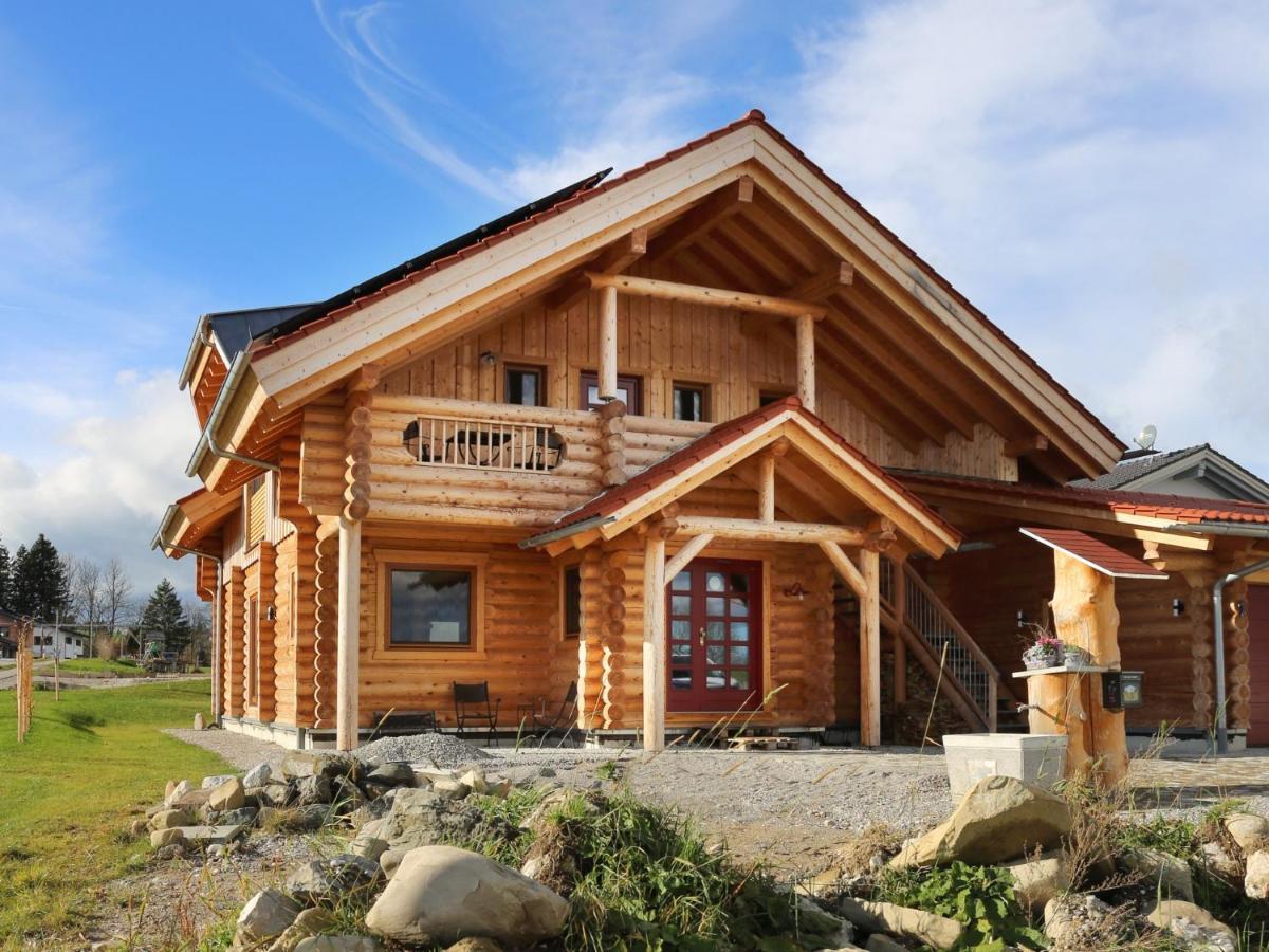 "Allgaeu-Herzl" Alpenchalet Fuer Zwei Ruckholz Buitenkant foto