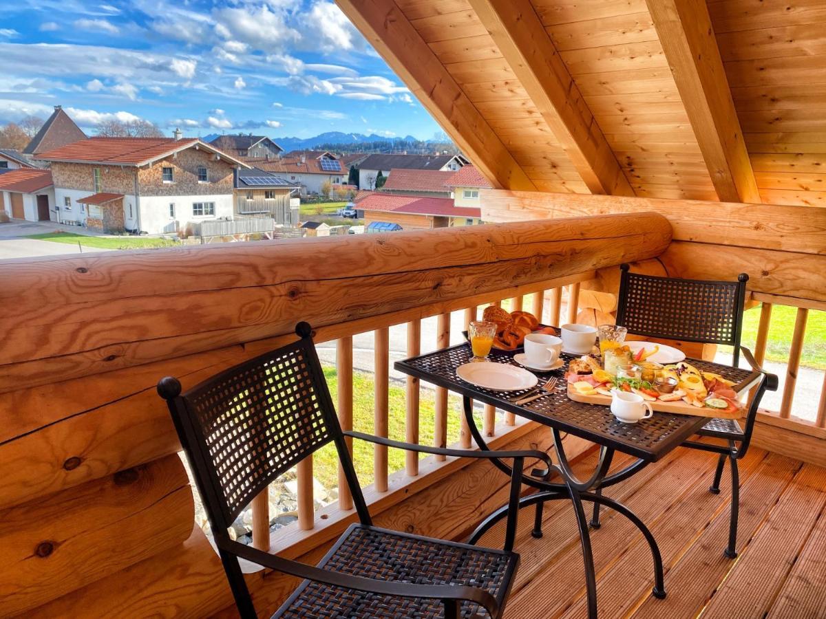 "Allgaeu-Herzl" Alpenchalet Fuer Zwei Ruckholz Buitenkant foto