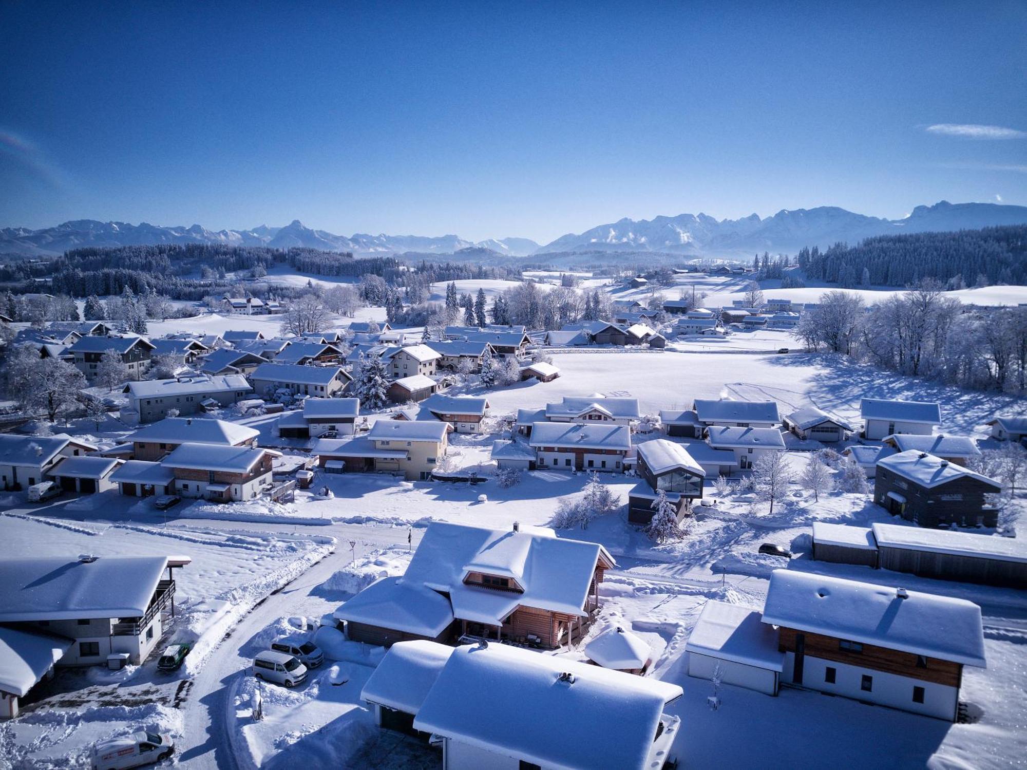 "Allgaeu-Herzl" Alpenchalet Fuer Zwei Ruckholz Buitenkant foto