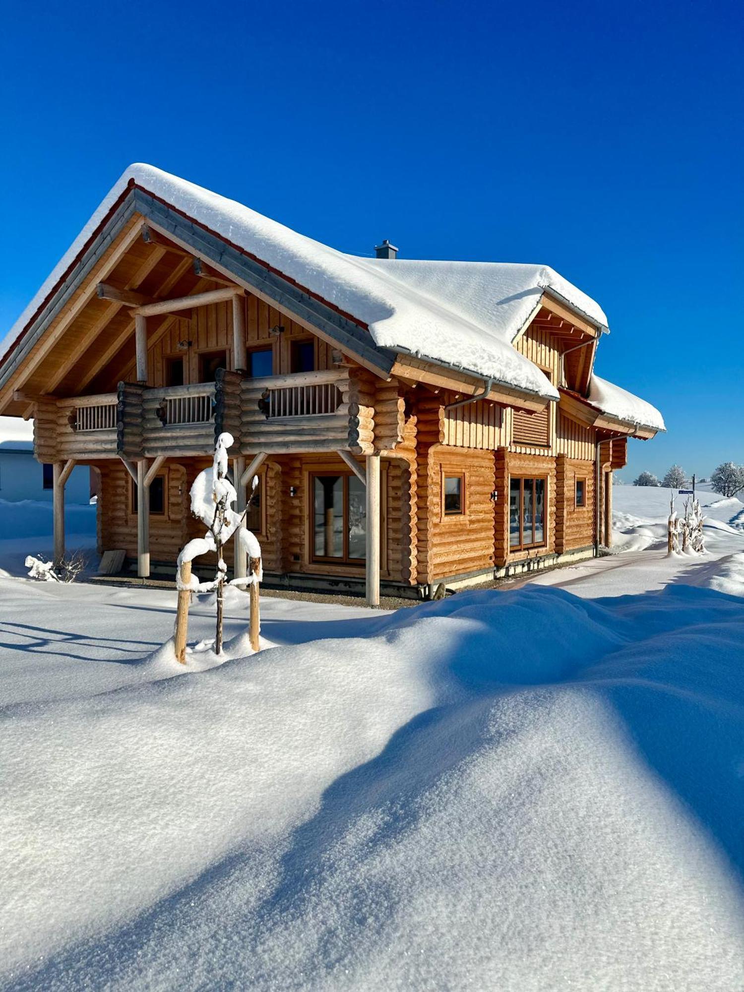 "Allgaeu-Herzl" Alpenchalet Fuer Zwei Ruckholz Buitenkant foto