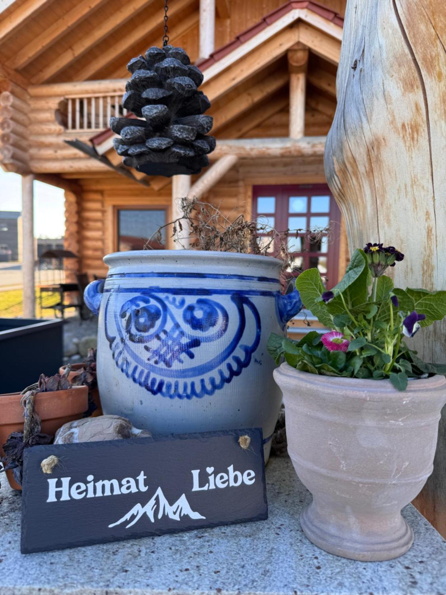 "Allgaeu-Herzl" Alpenchalet Fuer Zwei Ruckholz Buitenkant foto